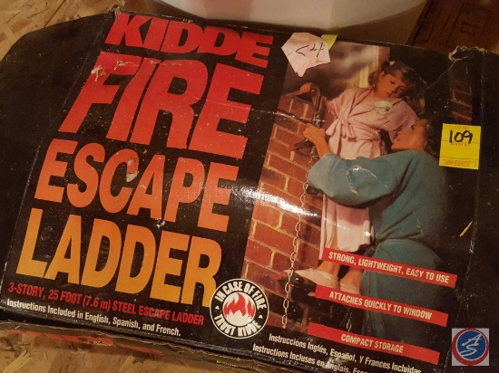 Kidde fire escape ladder (new in box)