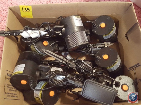 (7) Laser lights on stakes (model #1456823)