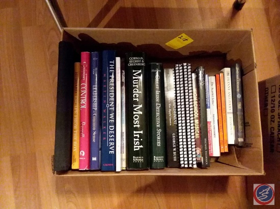 (18) hardback books including an assortment of authors