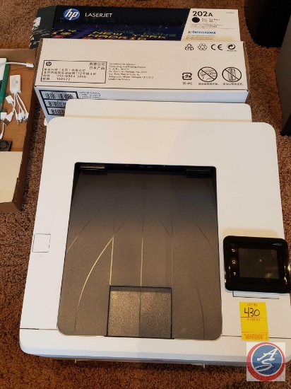 HP color laser jet pro (model # M254dw) with toner