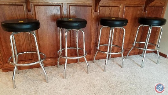(4) MLP Seating Corp. padded bar stools {{SOLD 4x THE MONEY}}