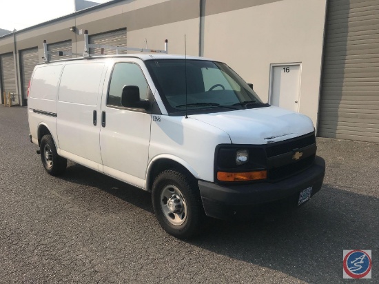 2015 Chevrolet Express Van, VIN # 1GCWGFCG9F1104779