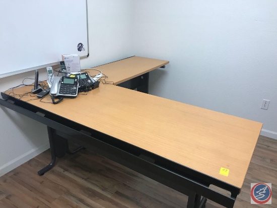 2 pc L Shape desk