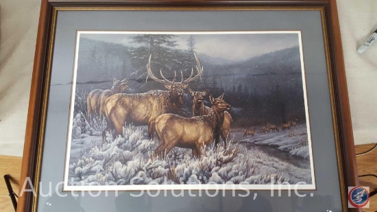 17"x26" Broken Silence - ELK by Rosemary Milette