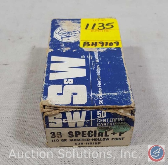 Smith & Wesson .38 Special ammo (34 rounds)