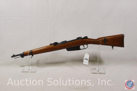 Carcano Model 1898 6.5 Carcano Rifle Brescia mfg Carcano Carbine 17 inch barrel Ser # B1298