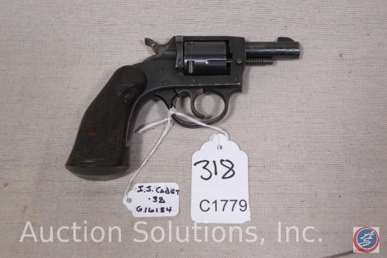 Iver Johnson Arms and Cycle Works Model 55-SA Cadet 38 S & W Revolver Double Action Revolver with 2