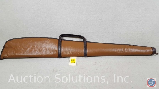 [2] Long Rifle Cases - Mahogany and Cream Soft Long Rifle Case and Allen Soft Rifle Case (Light and