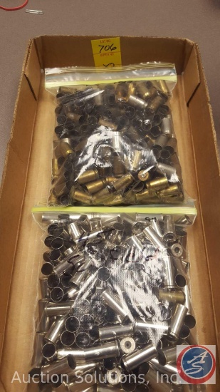 .45 Auto, and 45 Schofield empty brass. (SOLD 2x THE MONEY)