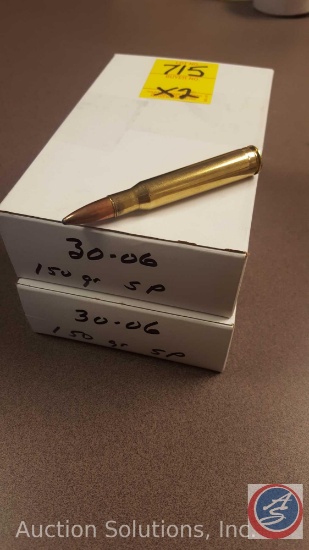 Winchester Sprg 150 grain 30.06 ammo (20 rounds )(SOLD 2x THE MONEY)