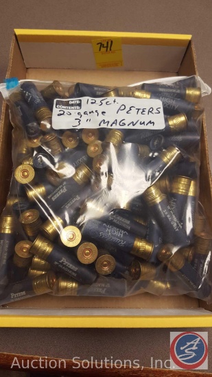 Peters 3" Magnum 20 Gauge Shotgun Shells (125 ct.)