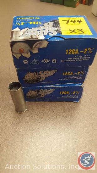 Silver Bear 12 gauge Zinc Plated Shotgun Shells (10 ct.) (SOLD 3x THE MONEY)