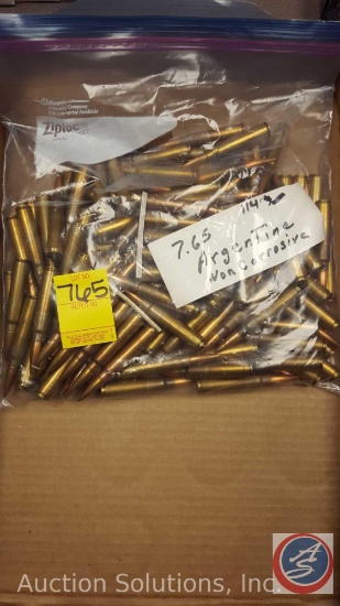 Argentine Non-Corrosive 7.65 ammo(114 rounds)