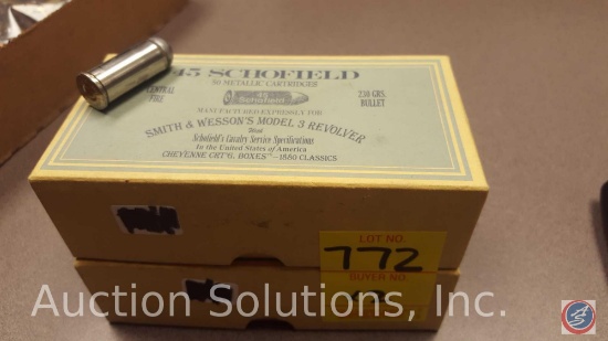 Smith & Wesson 230 grs 45 Schofield Metallic ammo(50 rounds)(SOLD 2XS THE MONEY)