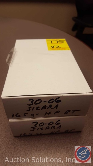 165 grain HP BT Sierra 30.06 ammo(20 rounds)(SOLD 2XS THE MONEY)