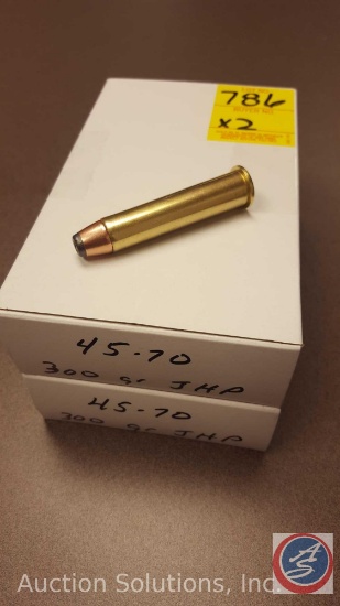 300 grain JHP 45-70 ammo(20 rounds)(SOLD 2XS THE MONEY)