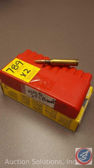 Mixed 257 ammo(20 rounds) and Remington 100 grain Core-Lokt PSP 243 Win Centerfire Rifle