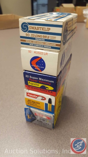 Assorted Brands .22 Long Rifle ammo(50 rounds)(SOLD 5XS THE MONEY)