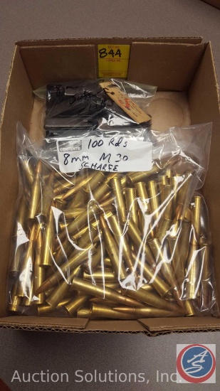 8mm M-30 Scharfe ammo(100 rounds) and 8mm M-30 Scharfe Clips(10 clips)
