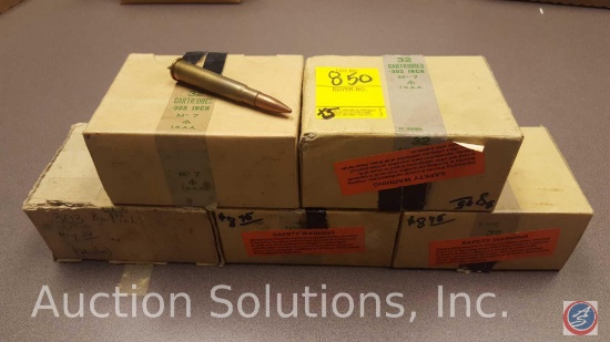 .303 ince MK7 cartridges(32 ct)(SOLD 5XS THE MONEY)