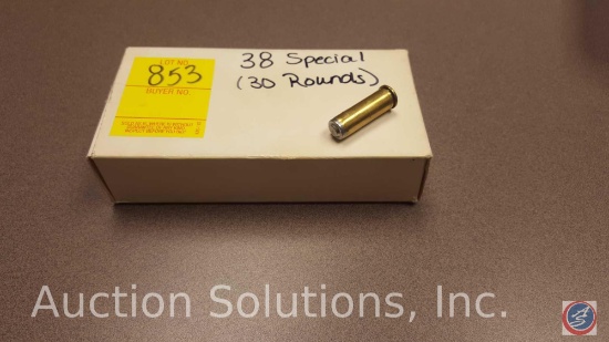 38 Special ammo(30 rounds)