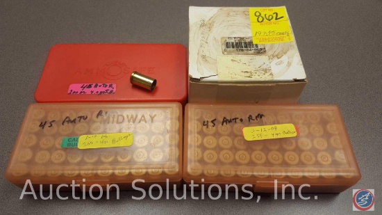 Assorted 45 Rim Auto empty brass(197 ct)