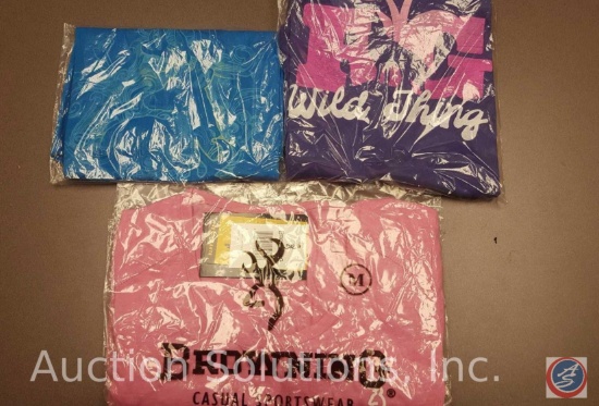 [4] Assorted Women's Browning Firearms S/Sleeve T-Shirts (3 Sz. Med. - 1 Sz. XL)