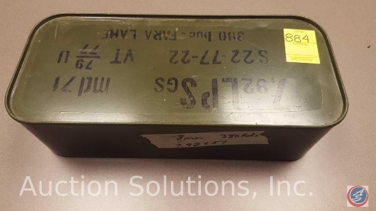7.92x57- 8mm ammo (380 rounds) in Military Ammo Can