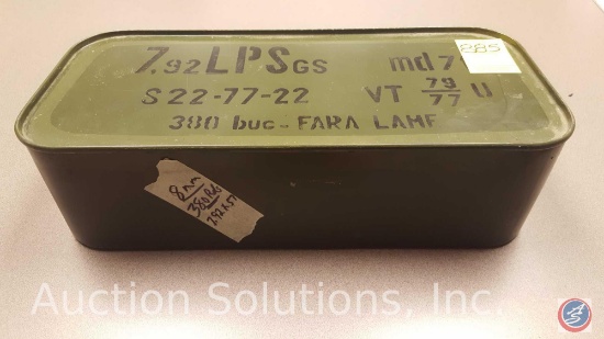 7.92x57- 8mm ammo (380 rounds) in Military Ammo Case