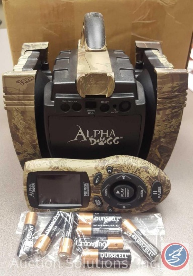 Primos Game Call Alpha Dog Edition complete with Remote and 7 AA batteries