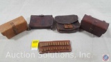 Leather ammo cases (SOLD 5x THE MONEY)
