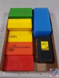 Miscellaneous Ammo Cases Various sizes and colors (8 cases)
