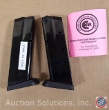 (2) 9mm Magazines from European American Armory Corp.