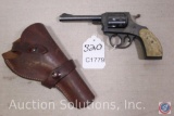 H & R Model 922 22 LR Revolver Double action revolver with 3 1/2 inch barrel and holster Ser #