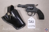 H & R Model 900 22 LR Revolver Diouble Actio Revolver with 2 inch barrel and holster Ser # AF69548