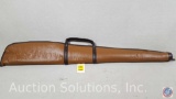 [2] Long Rifle Cases - Mahogany and Cream Soft Long Rifle Case and Allen Soft Rifle Case (Light and