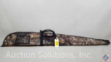 Sears Brown Leather Soft Long Rifle Case, New Camoflauge Long Rifle case with Two Mesh Pockets and