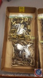 Smith and Wesson 44 empty brass; and .222 Super empty brass. (SOLD 2x THE MONEY)