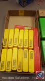 15 Plastic Reload Cases - [12] (20 round) Flambeau Cartridge Boxes for .222-.222 Magnum; and [2]