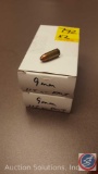 115 grain FMJ 9mm ammo(50 rounds)(SOLD 2XS THE MONEY)