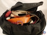 Duffel Bag with Belts