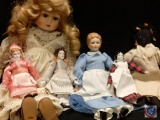 Porcelain Dolls and Doll Clothes