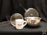 (22) Assorted Coffee Mugs, and assorted Kitchen items