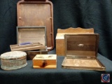 Wooden Boxes and Tray