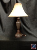 Brown Lamp with Shade