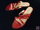 Size 8 Red Sandals