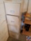 (2) Metal 2 drawer file cabinets