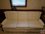 Floral Fabric Couch 84x34x32