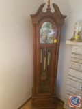 Ridgeway Grandfather clock (78x18x10)