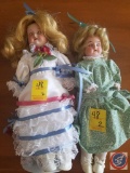 (2) Collector dolls (Armand Marseille doll and another doll made in Germany)